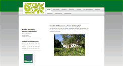 Desktop Screenshot of eichberghof-alb.de